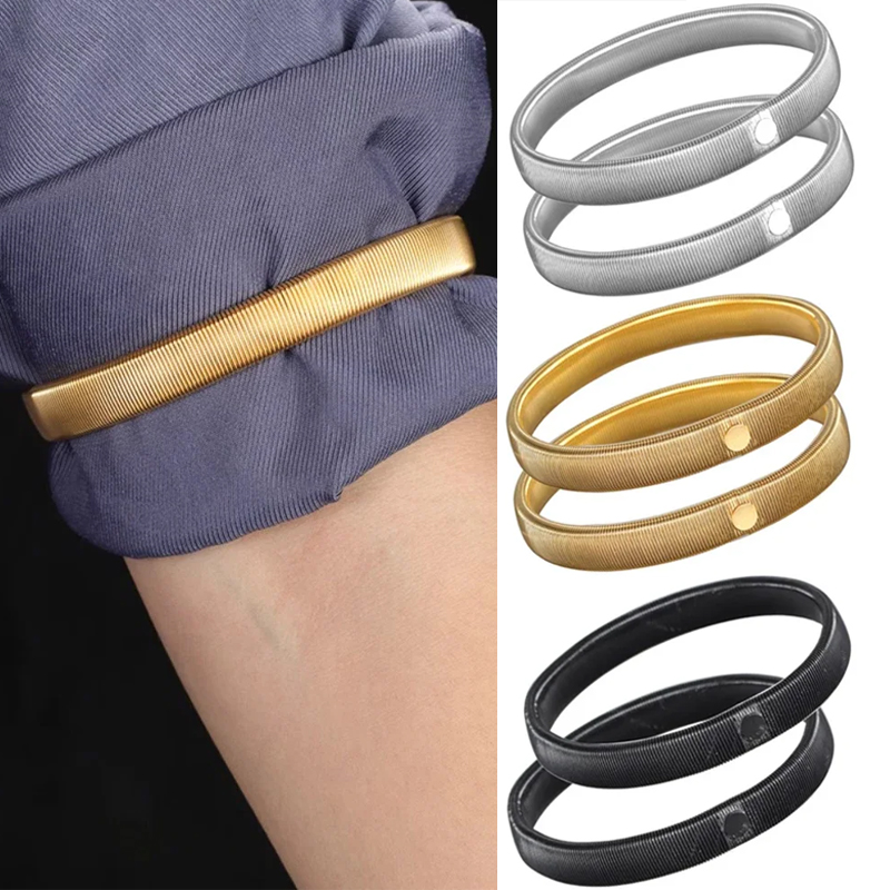 2Pcs Elastic Shirt Sleeve Hold - Women'S Accessories Clothing review and price