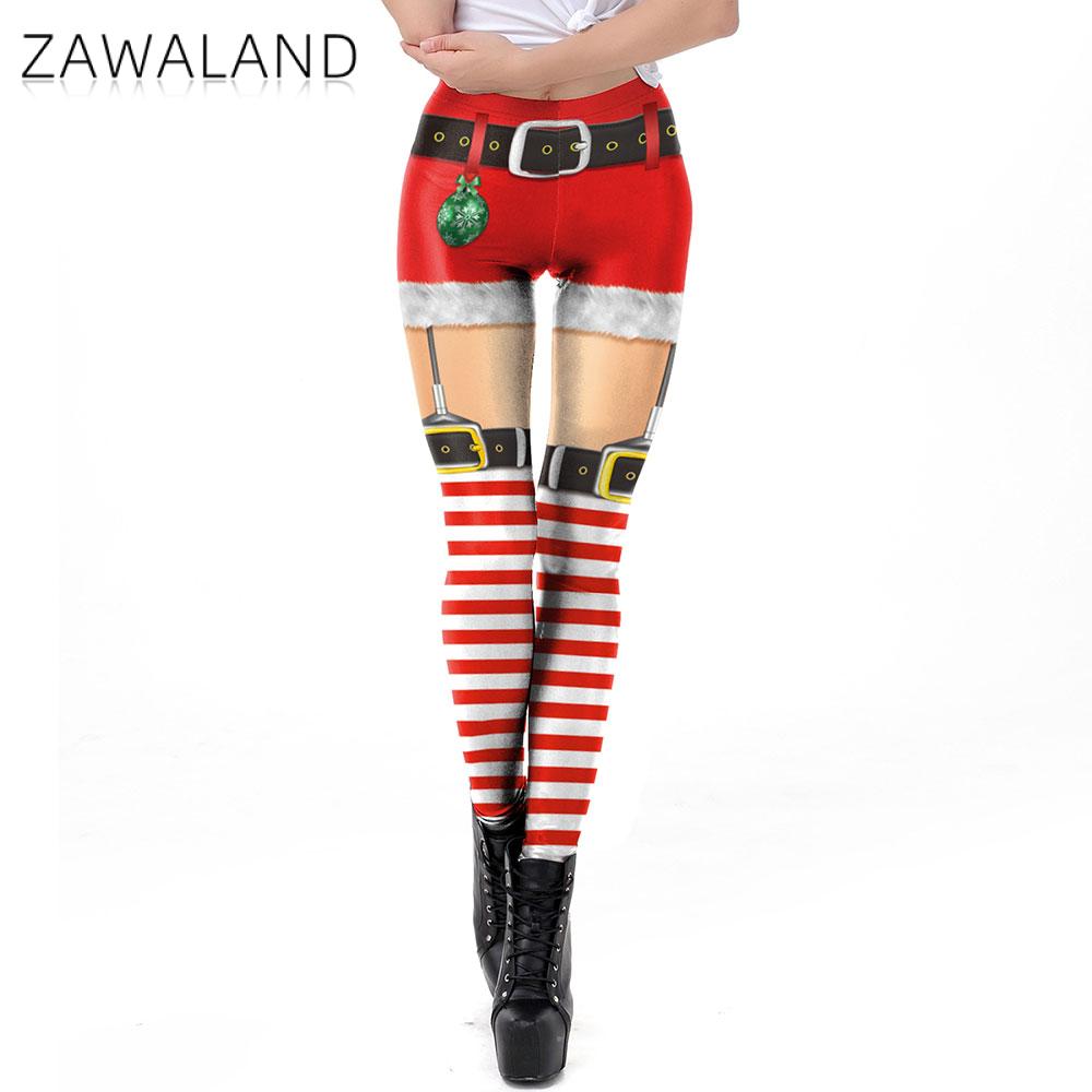 Zawaland Christmas Yoga Leggin - Women'S Red Accessories review and price