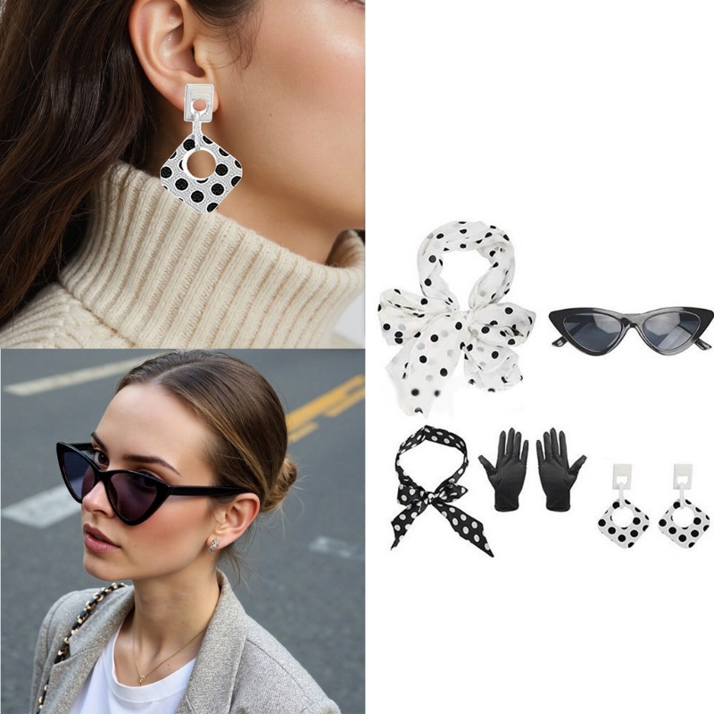 5 Pieces 1950s Women Costumes  - Women'S Accessories In The 1950S review and price
