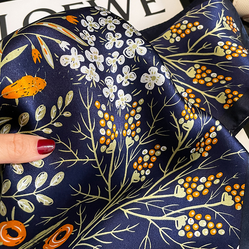 2026 Fashion 100% Real Silk Sq - Silk Scarf Square review and price