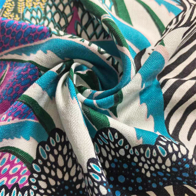 POBING Silk Cashmere Scarf Wom - Silk Scarf Square review and price