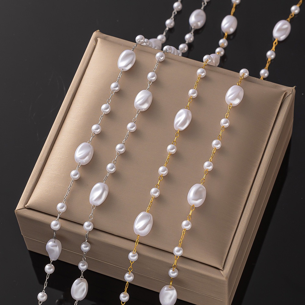 Stainless Steel Baroque Pearl  - Women'S Accessories Clothing review and price