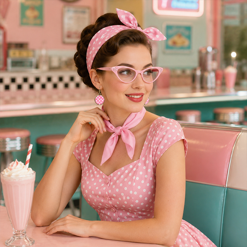 Women 1950S Rockabilly Costume - Women'S Accessories In The 1950S review and price