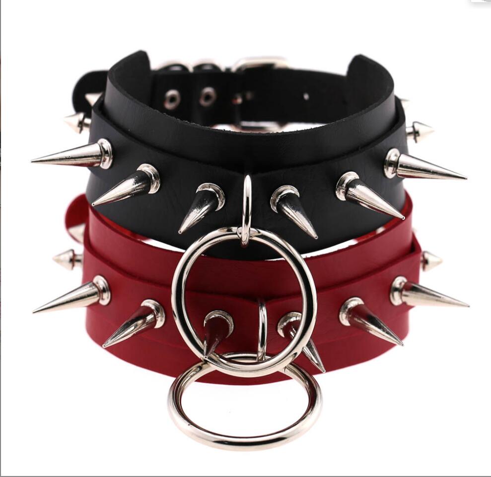 Long Spiked Choker Punk Collar - Women'S Emo Accessories review and price