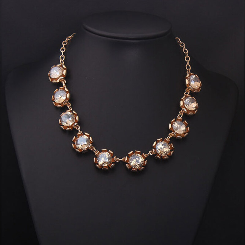 New Luxury Crystal Necklace fo - Women Accessories Dubai review and price